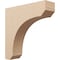 Ekena Millwork 9"W x 36"D x 36"H Thin Legacy Rough Cedar Woodgrain TimberThane Corbel, Primed Tan CORUR09X36X36LGYRCPR - alternate 1